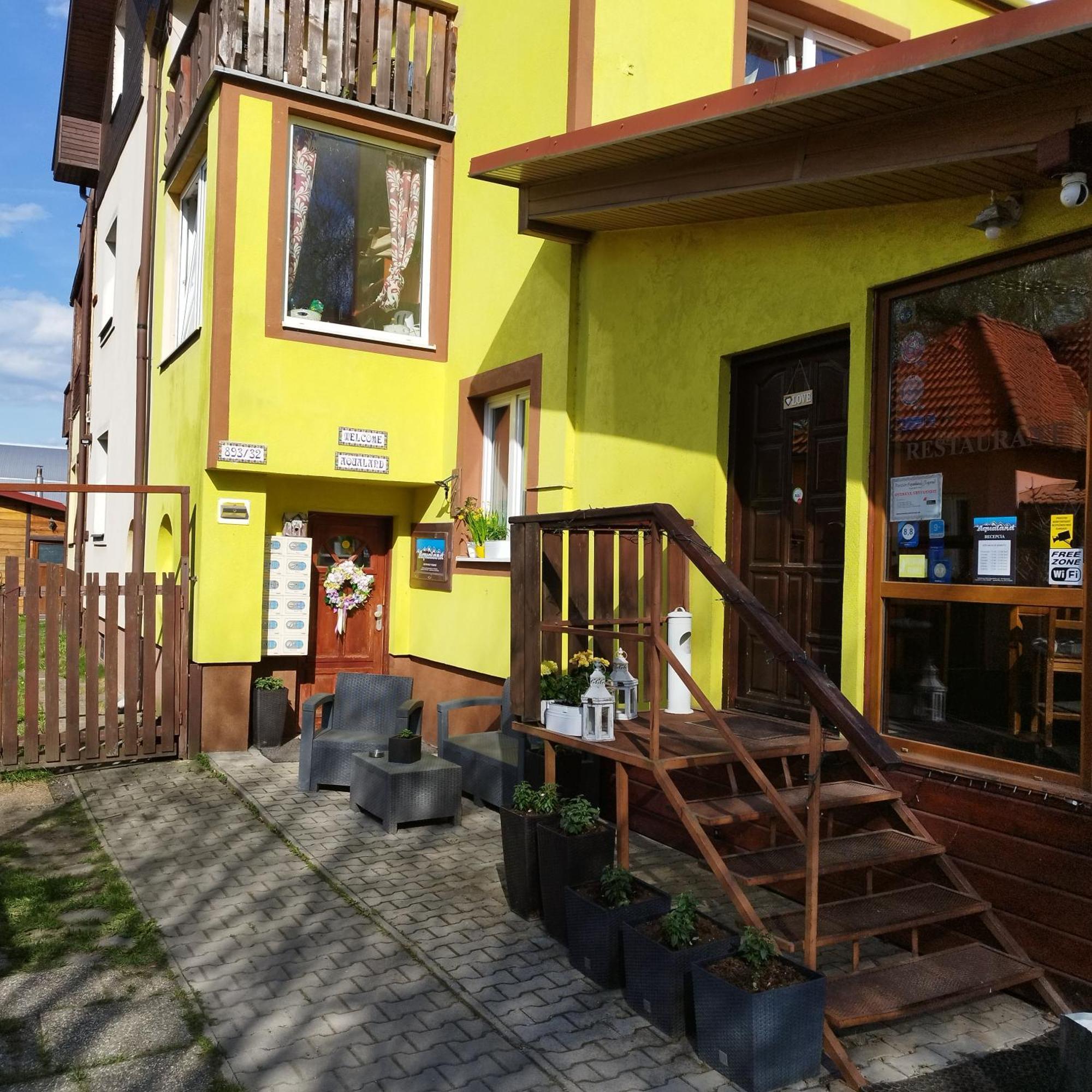Pension Aqualand Free Parking Poprad Exteriér fotografie