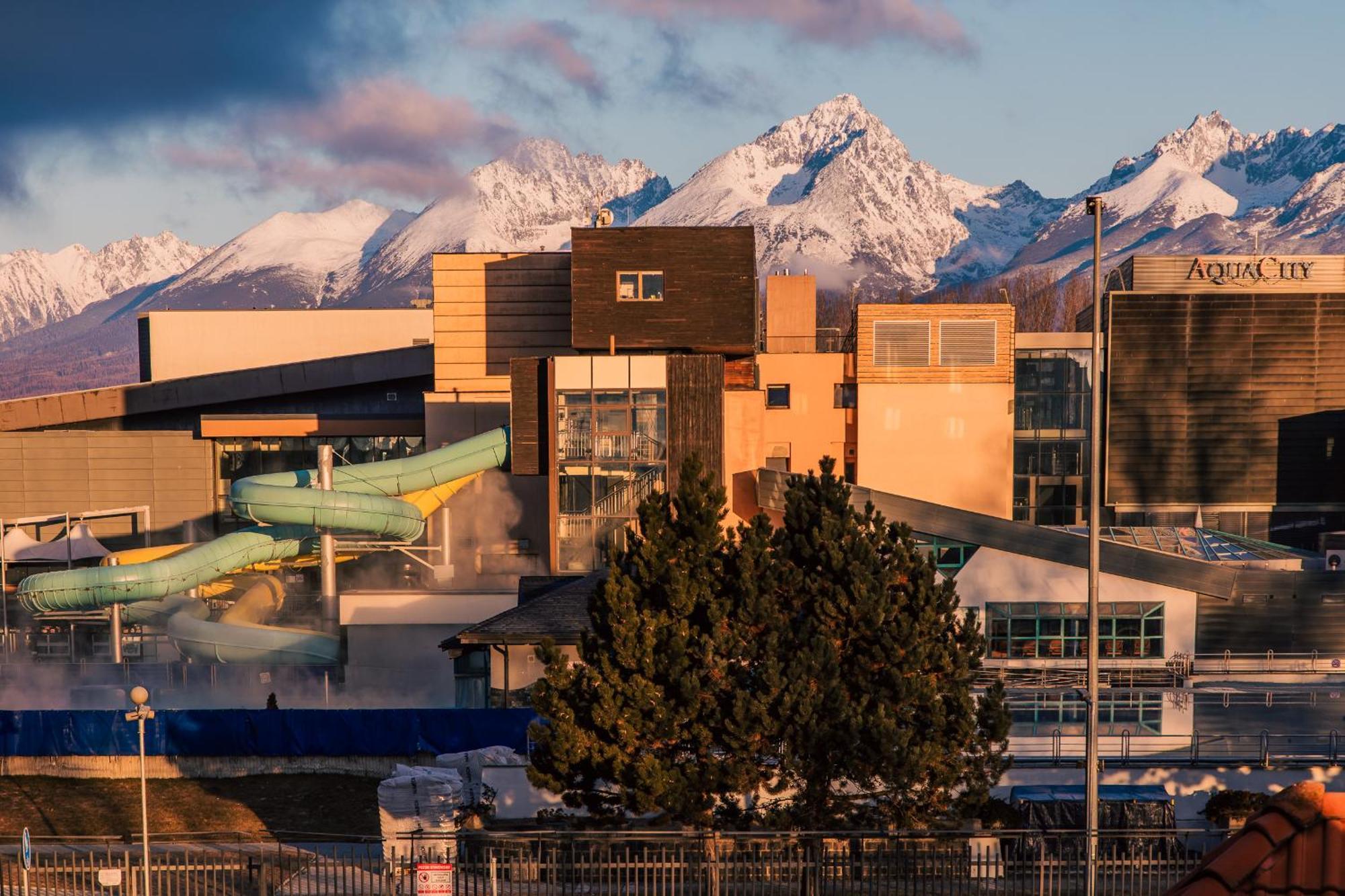 Pension Aqualand Free Parking Poprad Exteriér fotografie