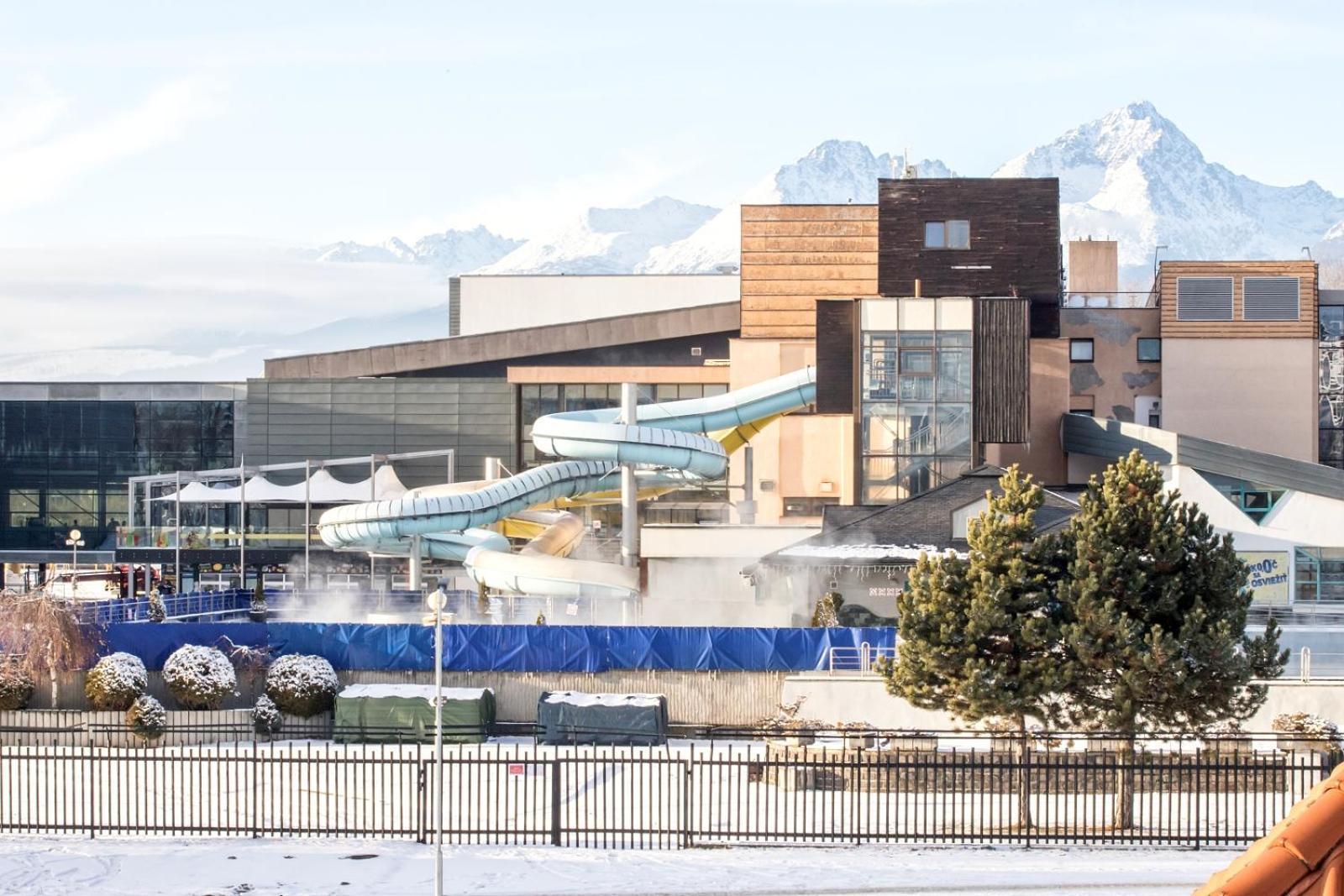 Pension Aqualand Free Parking Poprad Exteriér fotografie